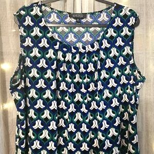 Kasper Dress Tank Top 2X